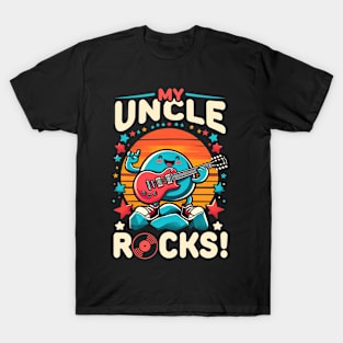 My Uncle Rocks  - Guitar Rock and Roll Funny T-Shirt